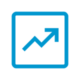 Growth Icon - Arrow up and to the right